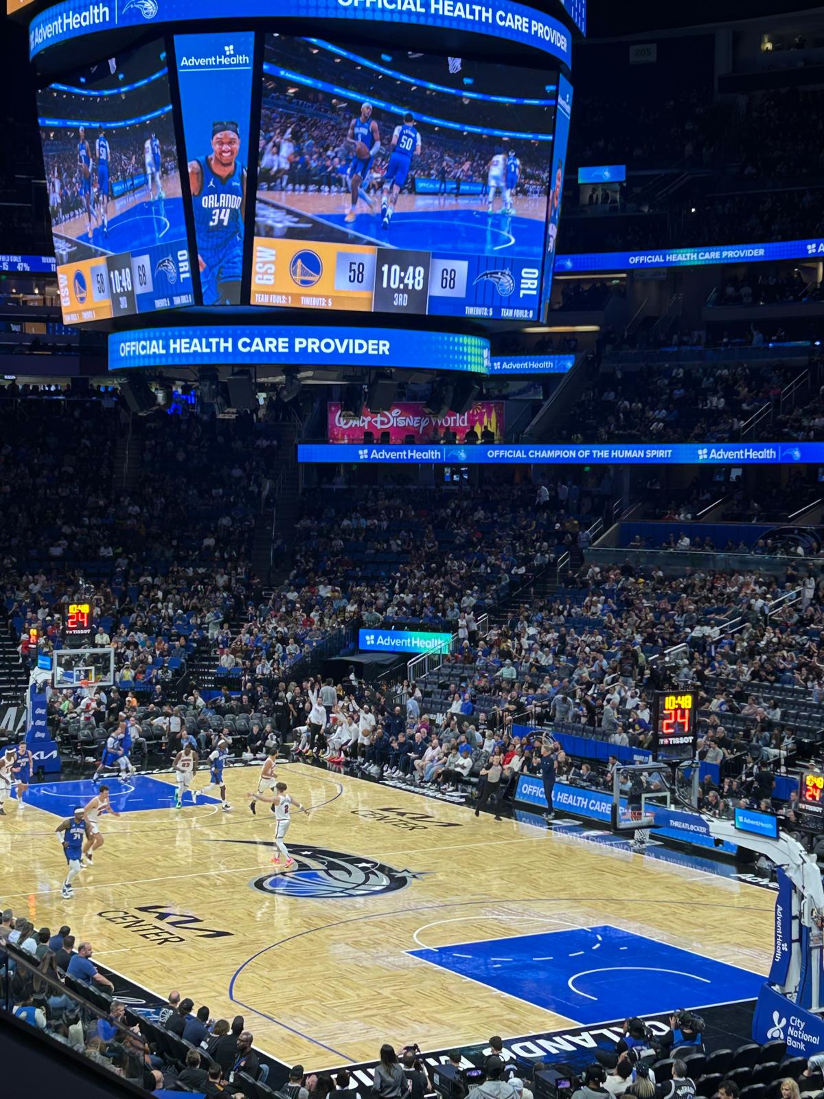 Jogo da NBA em Orlando